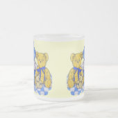 drei niedliche Teddybären Mattglastasse (Mittel)
