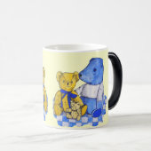 drei niedliche Teddybären Verwandlungstasse (VorderseiteRechts)