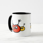 Drei niedliche Wanzen Tasse (Vorderseite Links)