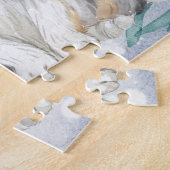 Drei Niedliche Weihnachtsschächte im Schnee Puzzle (Seite)