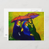 Drei Nonnen von Piliero Postkarte (Vorne/Hinten)