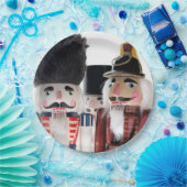 Drei Nussknacker Pappteller (Party)