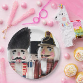 Drei Nussknacker Pappteller (Party)