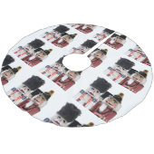 Drei Nussknacker Polyester Weihnachtsbaumdecke (Schrägansicht)