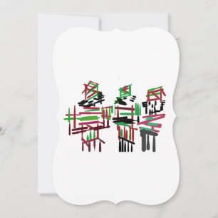 Drei Nussknacker Weihnachten  Einladung