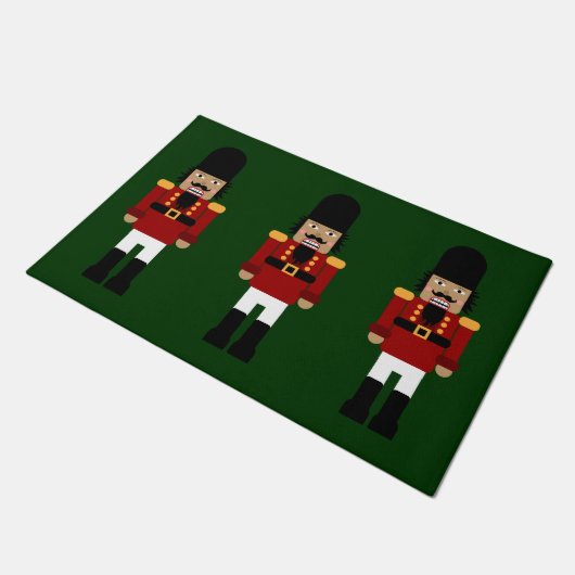 Drei Nutcracker - Door Mat Fußmatte (Schrägansicht)