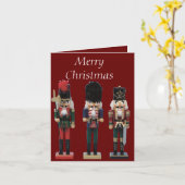 Drei Nutcracker Karte (Gelbe Blume)