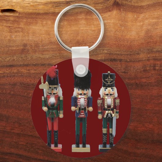 Drei Nutcracker Schlüsselanhänger (Vorderseite)