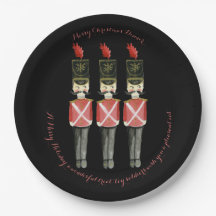 Drei Nutcrackers Paper Plate