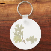 Drei oakische Blätter Schlüsselanhänger (Vorderseite)
