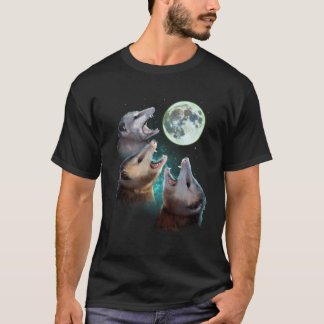 Drei Opposum-Mond mit 3 Possummen und Totenmond Co T-Shirt