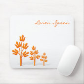 Drei Orangenbäume Mousepad (Mit Mouse)