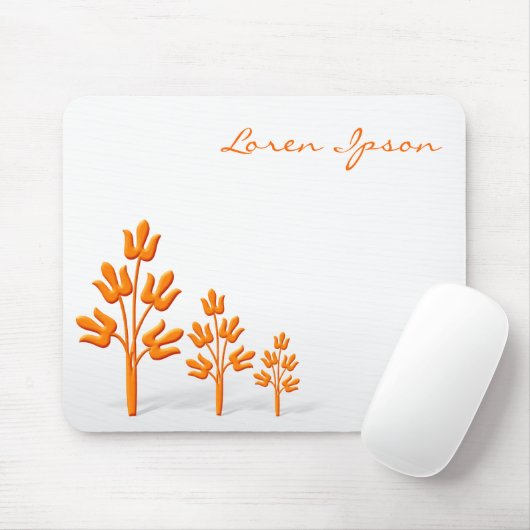 Drei Orangenbäume Mousepad (Mit Mouse)