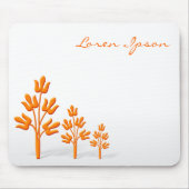 Drei Orangenbäume Mousepad (Vorne)