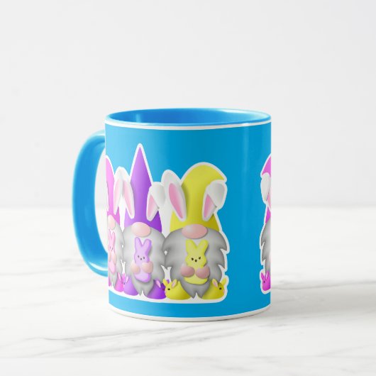 Drei Ostergnoten Tasse (Vorderseite Links)