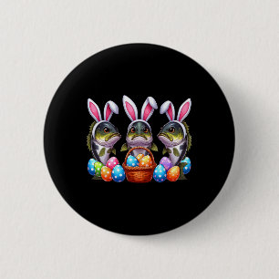 Drei Osterhasen Byb Fische Jagd Eier Sket Co Button