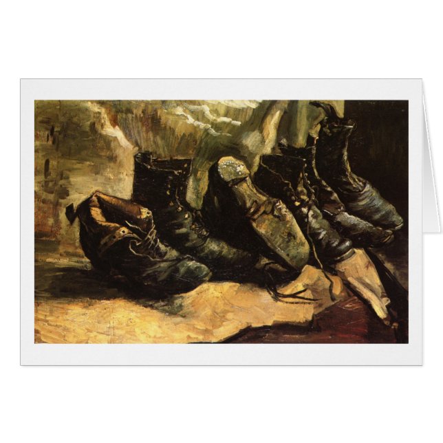 Drei Paar Schuhe, Van Gogh Fine Art (Vorderseite (Horizontal))