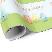 Drei Packpapier Osterei-| (Rolleneckpunkt)