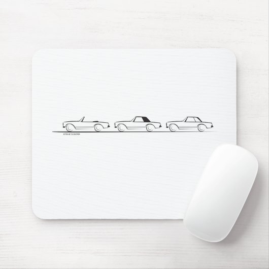 Drei Pagoda-SL Mousepad (Mit Mouse)