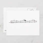 Drei Pagoda SL Postkarte (Vorne/Hinten)