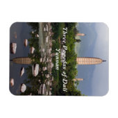 Drei Pagoden Dali, Zhonghe - Yunnan, China Magnet (Horizontal)