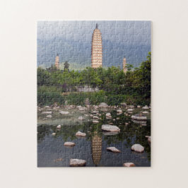 Drei Pagoden Dali, Zhonghe - Yunnan, China Puzzle
