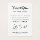 Drei-Pair-Ohrkarten, Personalisiertes Schmuckauto (Vorderseite)