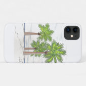 DREI PALMS iPhone 11 Fall Case-Mate iPhone Hülle (Rückseite (Horizontal))