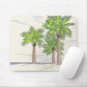 DREI PALMS-Mousepad Mousepad (Mit Mouse)