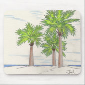 DREI PALMS-Mousepad Mousepad (Vorne)