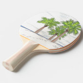 DREI PALMS Ping-Pong Paddle Tischtennis Schläger (Vorderseite)