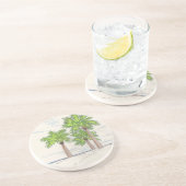 DREI PALMS-Untersetzer Untersetzer (Seite)