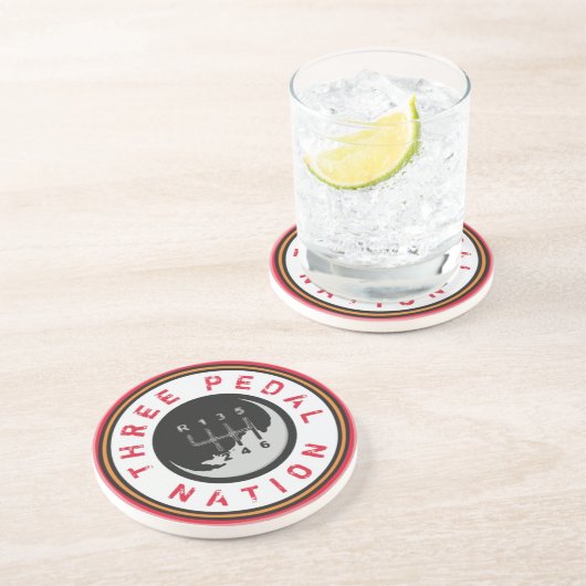 DREI PEDAL NATION GETRÄNKEUNTERSETZER (Seite)