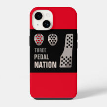 DREI PEDAL NATION iPhone Case