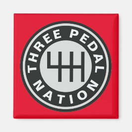 DREI PEDAL NATION Magnet
