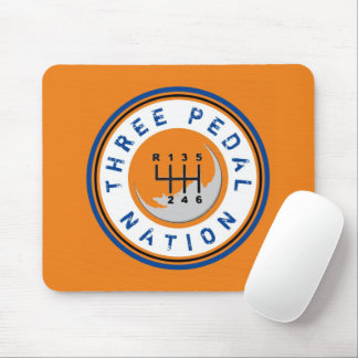 DREI PEDAL NATION MOUSEPAD