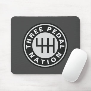 DREI PEDAL NATION MOUSEPAD