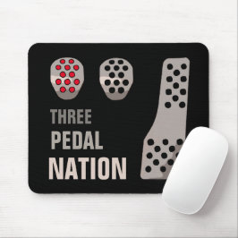 DREI PEDAL NATION MOUSEPAD