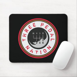 DREI PEDAL NATION MOUSEPAD