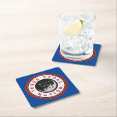 DREI PEDAL NATION RECHTECKIGER PAPPUNTERSETZER (Vor Ort)