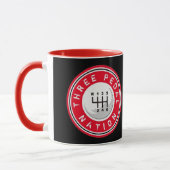 DREI PEDAL NATION Tasse (Links)