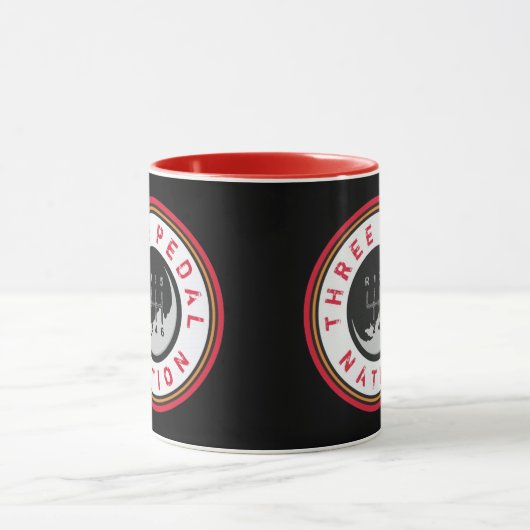 DREI PEDAL NATION Tasse (Zentrum)