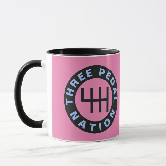 DREI PEDAL NATION Tasse (Links)