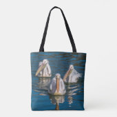 Drei Pelikane Taschen-Tasche Tasche (Rückseite)