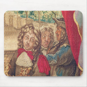 Drei Personen, vom Monat Januar Mousepad