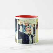 Drei persönliche Fotos Tasse (Zentrum)