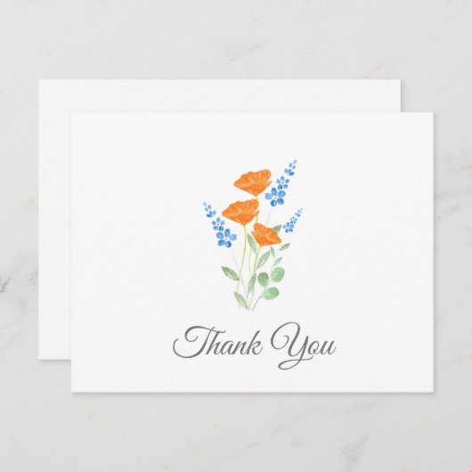 Drei Pfefferkuchen Dankeskarte (Vorne/Hinten)