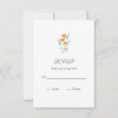 Drei Pfefferkuchen RSVP Karte (Vorderseite)