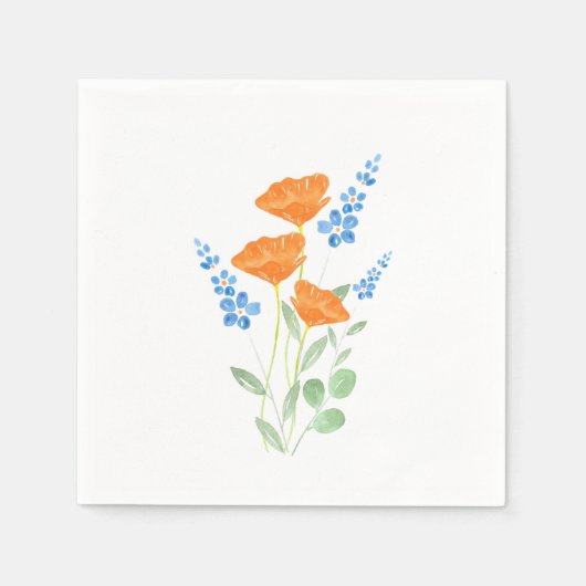 Drei Pfefferkuchen Serviette (Vorderseite)