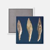 Drei Pfeilspitzen Magnet (Vorderseite/Rückseite)